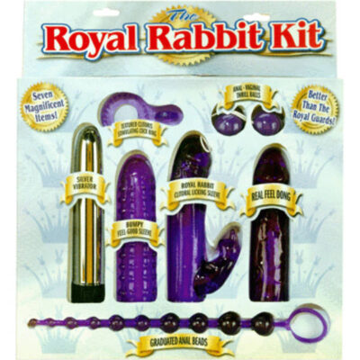 Pipedream - Royal Rabbit Vibrator Couples Kit Purple PD2039-00 - 603912160161