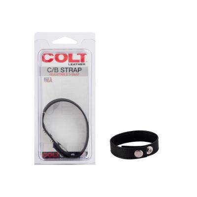 COLT  Adjustable 3 Snap Leather Strap