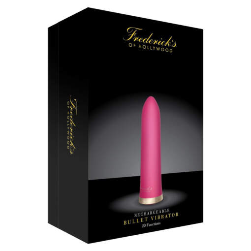 Fredericks of Hollywood - Rechargeable Bullet Vibrator (Hot Pink) - FOH-003HP - 4890808194713