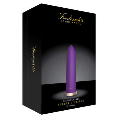 Fredericks of Hollywood - Rechargeable Bullet Vibrator (Purple) - FOH-003PUR - 4890808194720