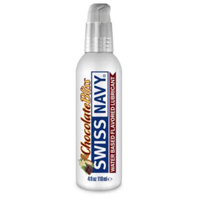 Swiss Navy Water Base Flavored Lubricant Chocolate Bliss 4oz / 118ml