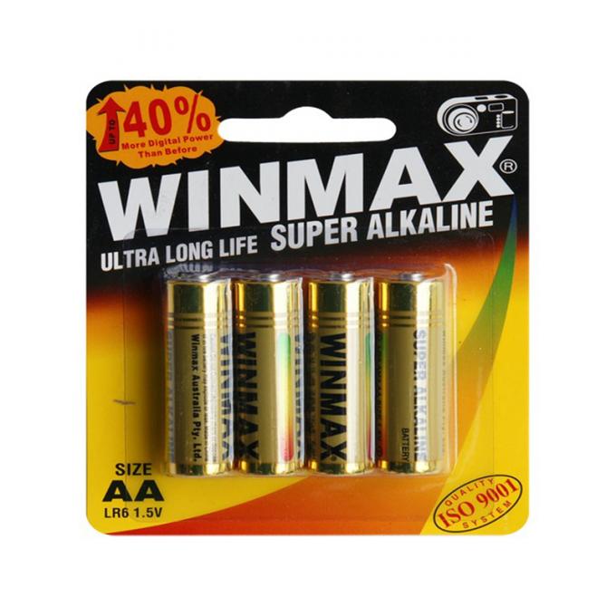 Winmax AA Super Alkaline Batteries BP-4 (4 Pack)