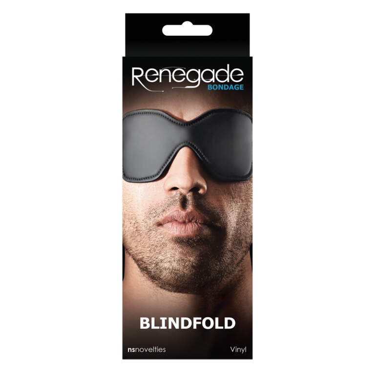 RENEGADE - Renegade Bondage Blindfold Black - NSN-1190-13