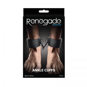 RENEGADE - Renegade Bondage Ankle Cuff Black - NSN-1194-13