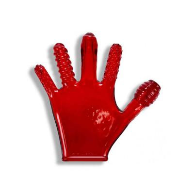 OXBALLS - Finger Fuck Glove Red - OX-1501-RED