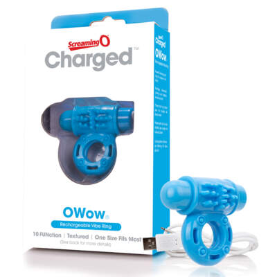 SCREAMING O - Charged OWow Vooom Mini Vibe (6) - Blue - AOW-BU-110