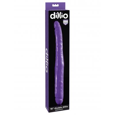 Pipedream Products - Dillio Purple  16 in. Double Dong - PD5312-12