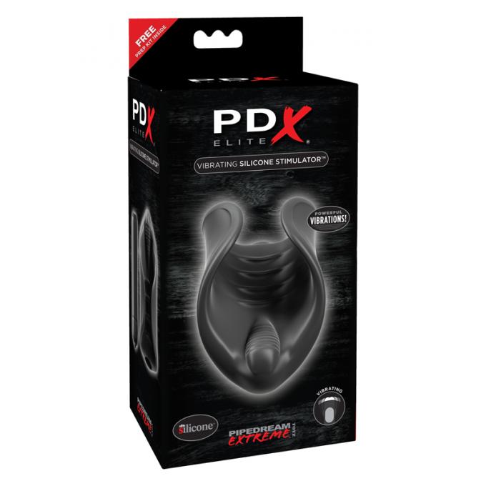 Pipedream Extreme Series - PDX ELITE Vibrating Silicone Stimulator - RD500
