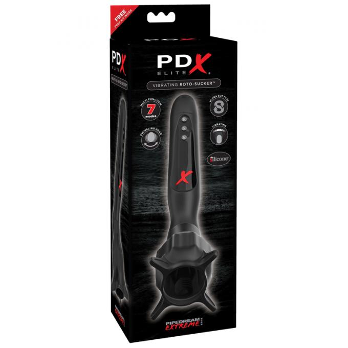 Pipedream Extreme Series - PDX ELITE Vibrating Roto-Sucker - RD512