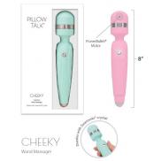BMS ENTERPRISES - Pillow Talk Cheeky Wand Teal - 26719 - 677613267191 at Black Knight Erotica Adelaide's Largest Adult Shop!