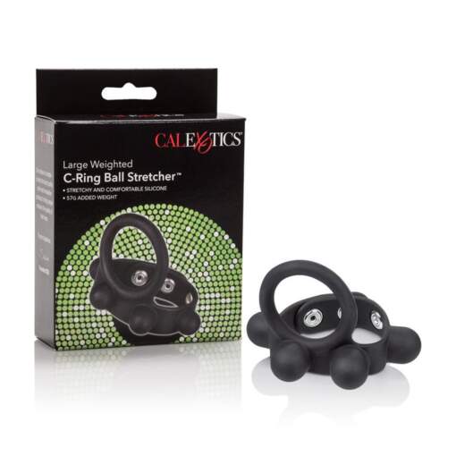CalExotics - Large Weighted C-Ring Ball Stretcher - SE-1413-60-3