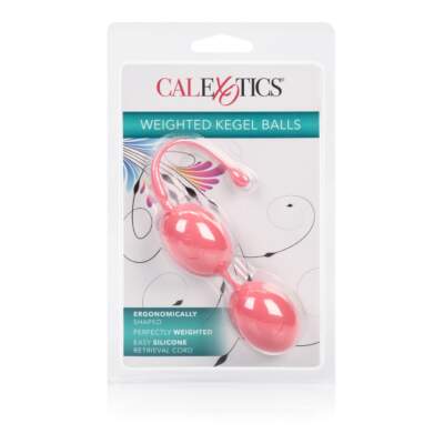 Weighted Kegel Balls - Pink - CalExotics - SE-1326-05-2 - 716770090386