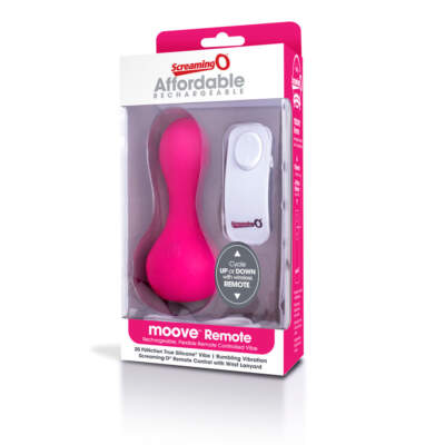 moove Remote Vibe - Pink 6 Pack - SCREAMING O - ARR-PK-110 - 10817483013307