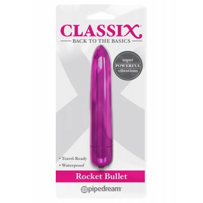 Classix Rocket Bullet - Pink - Pipedream Products - PD1961-11 - 603912750553