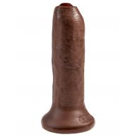 King Cock 6 in. Uncut - Brown - King Cock - PD5560-29 - 603912750805
