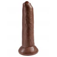 King Cock 9 in. Uncut - Brown - King Cock - PD5562-29 - 603912750881
