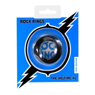 ABS Holdings Rock Rings Hellfire XL Cock Ring Black F0098B10PTCS 5060365094620