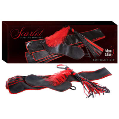 Scarlet Couture Bondage Kit - Black/Red - AE-DQ-6123-2 - 844477006123