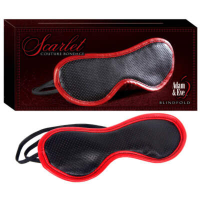 Scarlet Couture Blindfold - Black/Red - AE-DQ-6307-2 - 844477006307