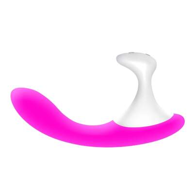 Adam and Eve LArque Rechargeable G Spot Vibrator Pink White AE-SA-3900 844477003900