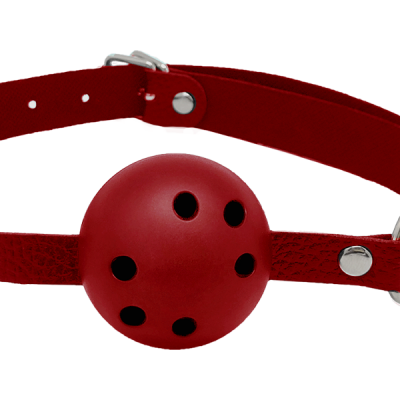 Adrien Lastic Alive Discretion Breathable Ball Gag Red 33569 8433345335698 Detail