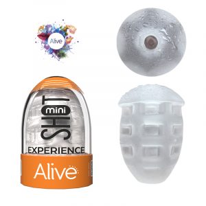 Adrien Lastic Alive Mini Shot Experience Mini Stroker Frost Clear 30817 8433345308173 Multiview