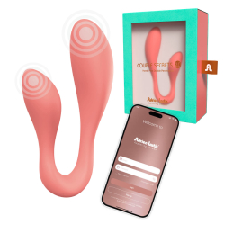 Adrien Lastic – Couple Secrets 2.0 App Enabled Dual Penetrator (Orange)