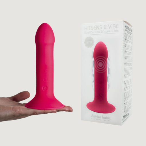Adrien Lastic Hitsens 2 Vibe Rechargeable Vibrating Dong Pink 24523 8433345245119 Multiview