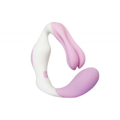 Adrien Lastic O-Venus Dual Stimulator Pink White 8433345109602