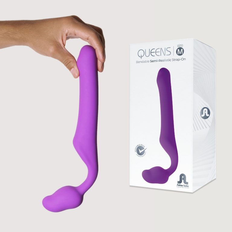 Adrien Lastic Queens Strapless Strap on Dildo Medium Purple 20733 8433345207339 Multiview