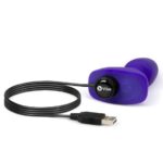 B-Vibe Petite Rimming Anal Plug Purple BV-006-PUR 4890808193044