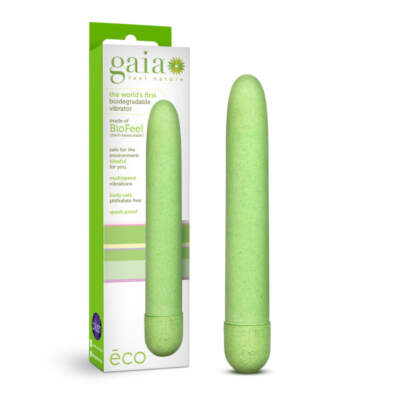 Gaia BL-81922 Biodegradable Eco BioPlastic Vibrator