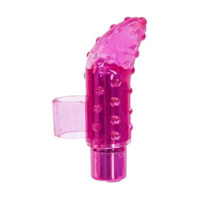 BMS Frisky Finger Rechargeable Finger Vibrator Pink 99116 677613991164