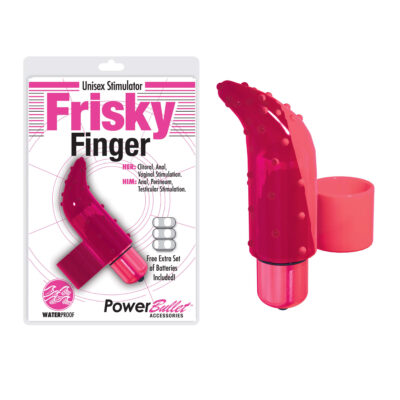 BMS Frisky Fingers Finger Vibrator Pink 997 16 677613997166 Multiview