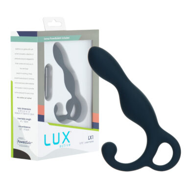 BMS Lux Active LX1 Anal Trainer Prostate Massager Navy Blue 387925 677613387950 Multiview