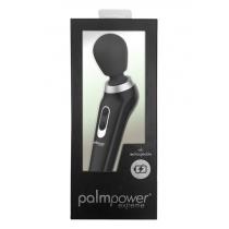 BMS Palm Power Extreme Rechargeable Wand Massager Black 30911 677613309112 Boxview