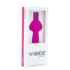 BMS Palmpower VIBEZ Rechargeable Vibrating Rabbit Wand Pink 21216 677613212160 Boxview