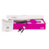 BMS Palmpower VIBEZ Rechargeable Vibrating Rabbit Wand Pink 21216 677613212160 Horizontal Open Boxview