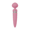 BMS Pillow Talk Sultry Rotating Warming Wand Massager Pink 26816 677613268167 Front Detail
