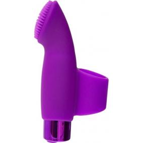 BMS PowerBullet Naughty Nubbies Rechargeable Finger Vibrator Purple 996 15 677613996152 Detail
