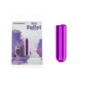 BMS Powerbullet Rechargeable Bullet Vibrator Metallic Purple 54315 677613543158 Multiview