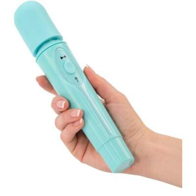 BMS Simple and True Charmer 2 Speed Cordless Massager Wand Teal Blue 27019 677613270191