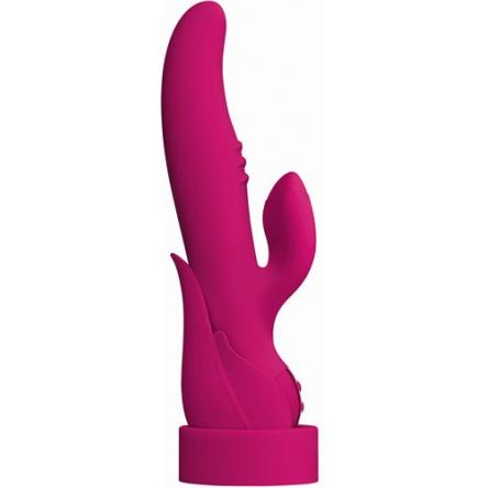 BMS Swan Adore Luxury Rabbit Vibrator Pink 95616 677613956163 Detail