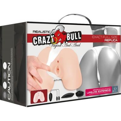 Baile Crazy Bull Large Pussy Masturbator Light Flesh BM 009173Z 1 6959532319583 Boxview