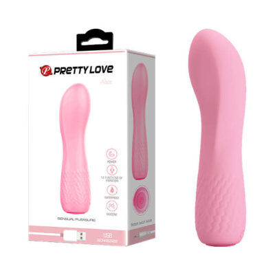 Baile Pretty Love Alice Rechargeable Vibrator Light Pink BI 014561 6959532331103 Multiview