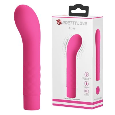 Baile Pretty Love Atlas Mini G Spot Vibrator Hot Pink BI 014721 6959532324297 Multiview