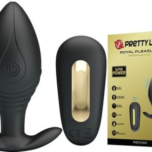 Baile Pretty Love Royal Pleasure Regina Wireless Remote Butt Plug Black BI 040078W 6959532331806 Multiview