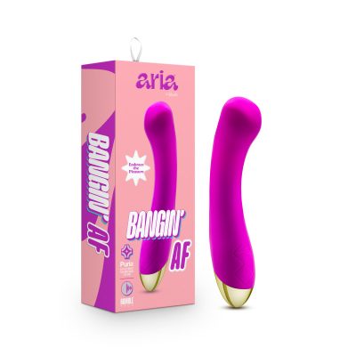 Blush Aria Bangin AF G Spot Vibrator Purple BL 21201 819835028765 Multiview