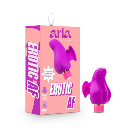 Blush Aria Erotic AF Finger Vibrator Pink BL 12251 819835028734 Multiview