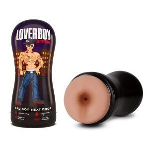 Blush Loverboy Bad Boy Next Door Butt Stroker Masturbator Dark Flesh BL 84053 819835029175 Multiview